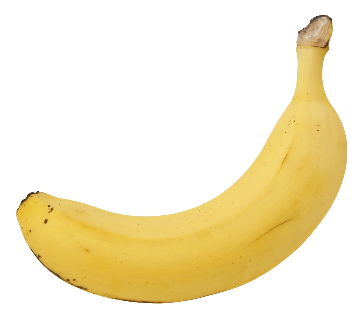 Banana showing early stage sugar spots